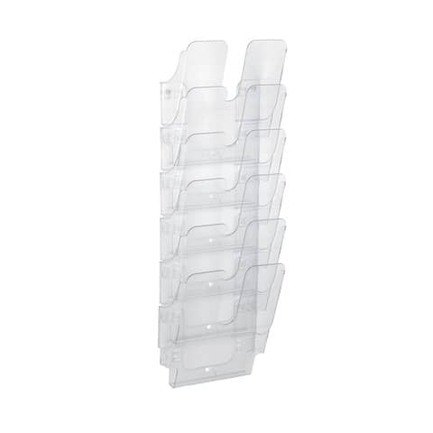 Espositore da parete DURABLE FLEXIPLUS 6 comparti A4 polistirolo trasparente