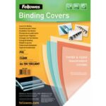 Copertine per rilegatrici FELLOWES Clear PVC A4 150my