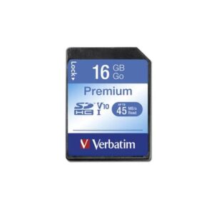 Verbatim 16 GB SDHC Flash Memory Card