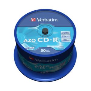 CD-R AZO Verbatim 52x 700 MB Spindle Case