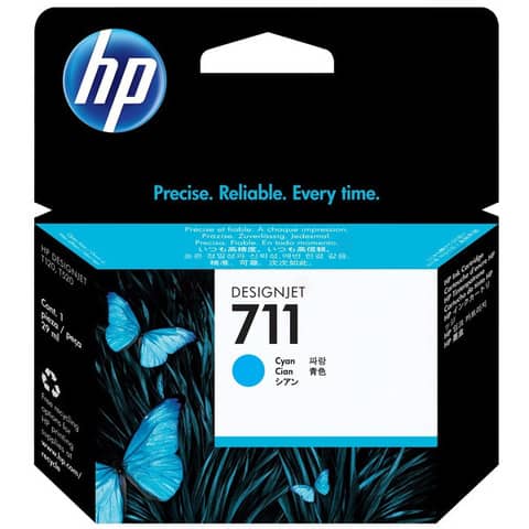 Cartuccia inkjet 711 HP ciano