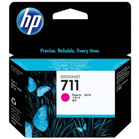 Cartuccia inkjet 711 HP magenta