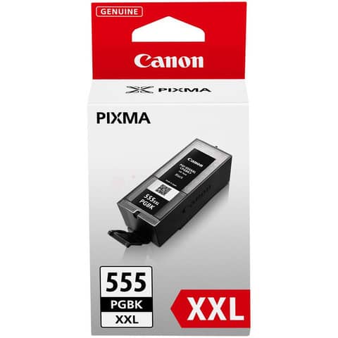 Cartuccia inkjet altissima resa PGI-555PGBK XXL Canon nero