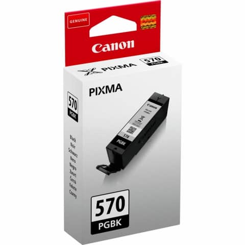 Cartuccia inkjet ink pigmentato PGI-570PGBK Canon nero