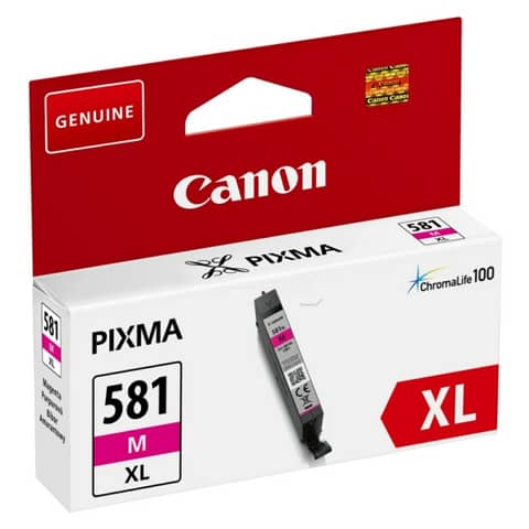 Cartuccia inkjet alta capacità CLI-581M XL Canon magenta