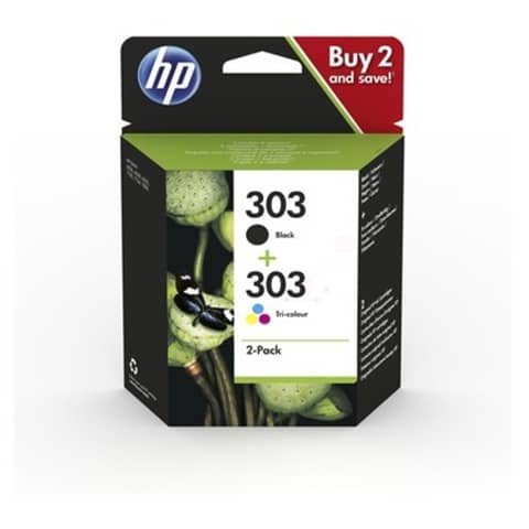 Cartuccia inkjet 303 - 2 pack/tri-color HP