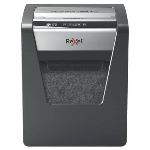 Rexel Momentum X415 moderate-duty shredder fragment cutting