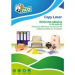 Etichette bianche senza margini TICO Copy Laser Premium 105x148 mm - 4