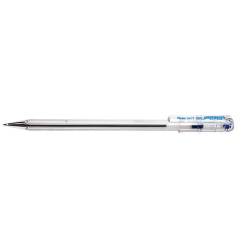 Penna a sfera con cappuccio Pentel Superb 0,7 mm blu