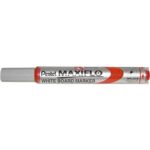 Marcatore per lavagne bianche Pentel MAXIFLO punta conica 4,0 mm rosso