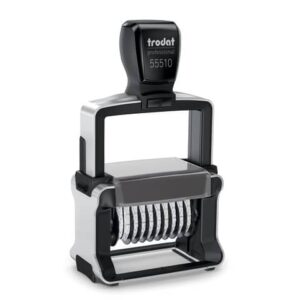 TRODAT PROFESSIONAL 55510 4.0 10-digit self-inking steel numerator