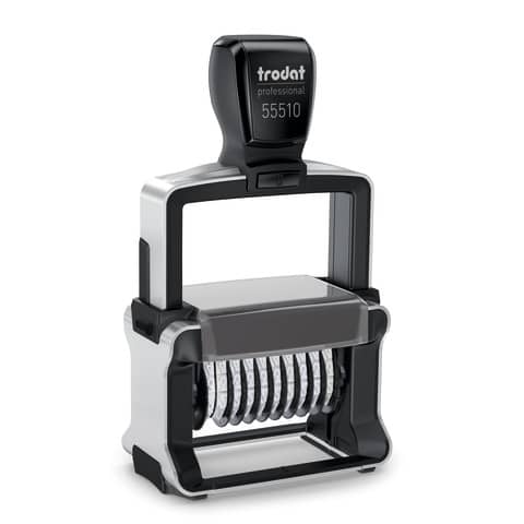TRODAT PROFESSIONAL 55510 4.0 10-digit self-inking steel numerator