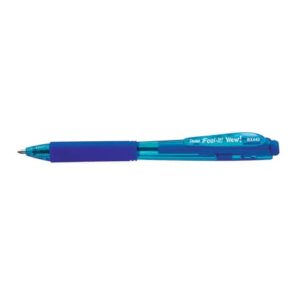 Penne a sfera a scatto Pentel Feel It Wow 1.0 mm blu