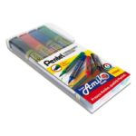 Marcatore permanente Pentel N860 punta scalpello 4,5 mm assortiti