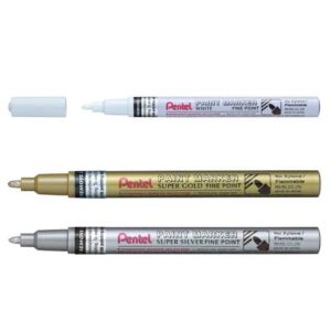 Marcatore a vernice Pentel Paint Marker MSP10 2.9 mm argento