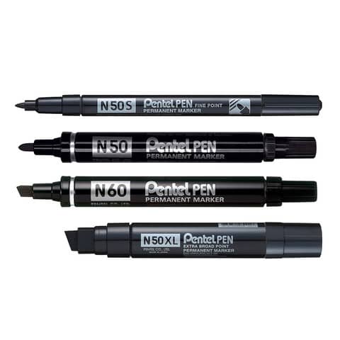 Permanent marker Pentel Pen N50S conical tip 3.8 mm black