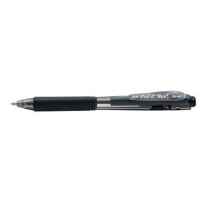 Penne a sfera a scatto Pentel Feel It Wow 1.0 mm nero
