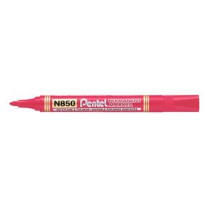 Marcatore permanente Pentel N850 punta conica 4.5 mm rosso