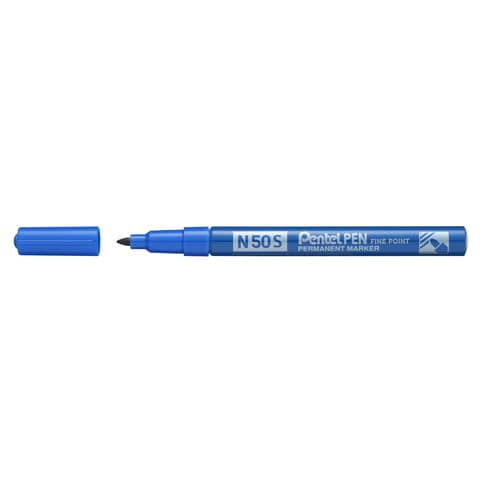 Permanent marker Pentel Pen N50S conical tip 3.8 mm blue
