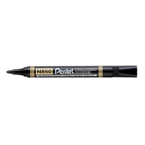 Marcatore permanente Pentel N850 punta conica 4.5 mm nero