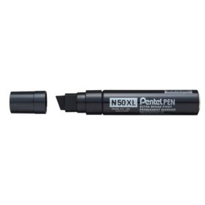 Marcatore permanente Pentel N50 XL punta a scalpello 15.4/8.0 mm nero