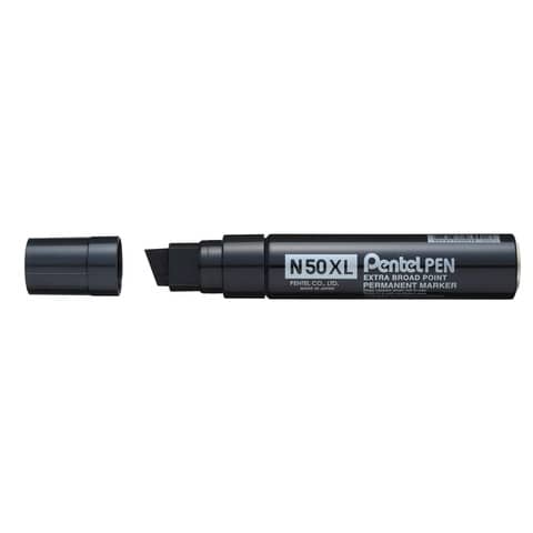 Pentel N50 XL permanent marker with chisel tip 15.4/8.0 mm black
