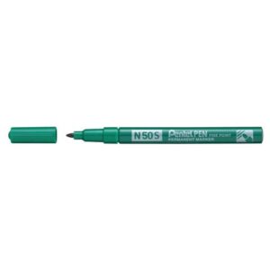 Marcatore permanente Pentel Pen N50S punta conica 3.8 mm verde