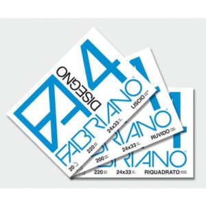 Album da disegno Fabriano F4 220 g/m² 24x33 cm 20 ff. lisci