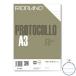 Fabriano PROTOCOLLO white 60 gsm 29.7x42 cm ruled sheets 31
