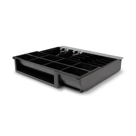 Cassetto per cassa Safescan 4141T2 in metallo/plastica nero