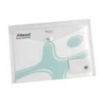 Buste trasparenti con bottone Rexel Ice porta biglietti da visita A4 trasparente