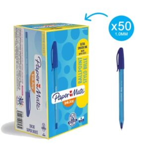 Penna a sfera stick Paper Mate Inkjoy 100 CAP ULV M 1 mm blu
