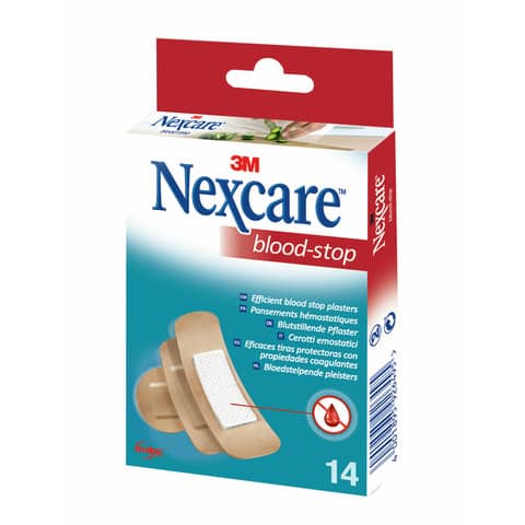 Cerotti Nexcare Blood Stop assortiti in 3 misure assortiti