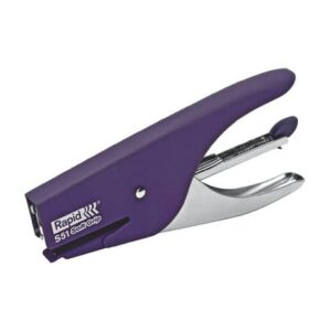 Rapid S51 SUPREME Soft Grip Stapler up to 15 sheets purple