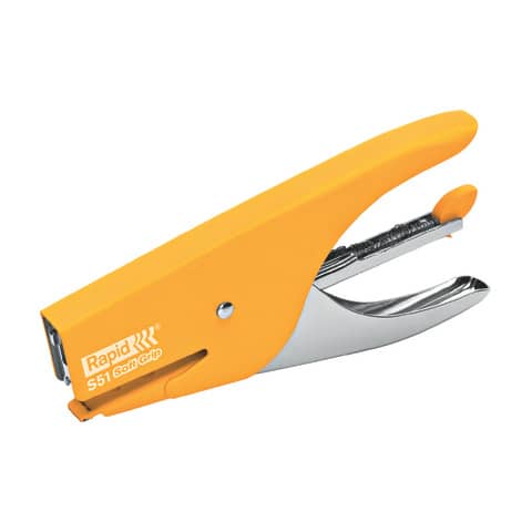 Cucitrice a pinza Rapid S51 SUPREME Soft Grip fino a 15 fogli giallo