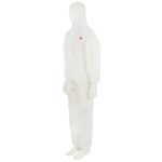 3M protective overalls white with green back panel