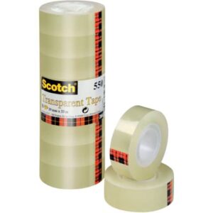 Nastro adesivo Scotch® 550 19 mm x 33 m trasparente