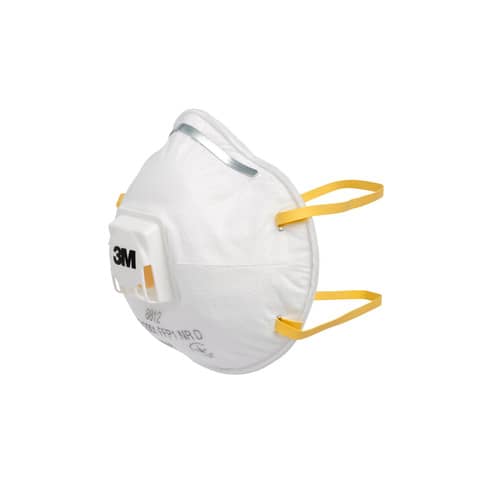 Maschera facciale monouso Moulded 3M serie 8000 Classic con valvola FFP1