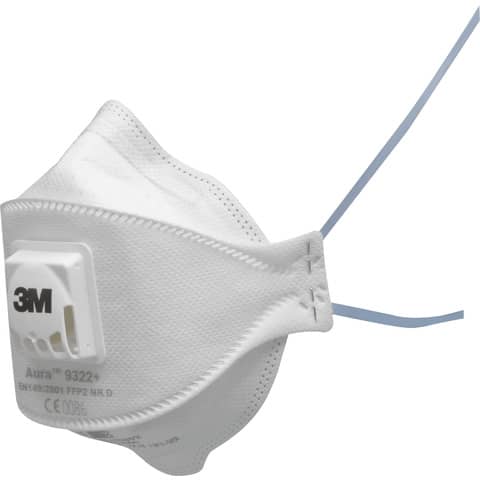 Respiratore monouso 3M Aura FFP2 con valvola