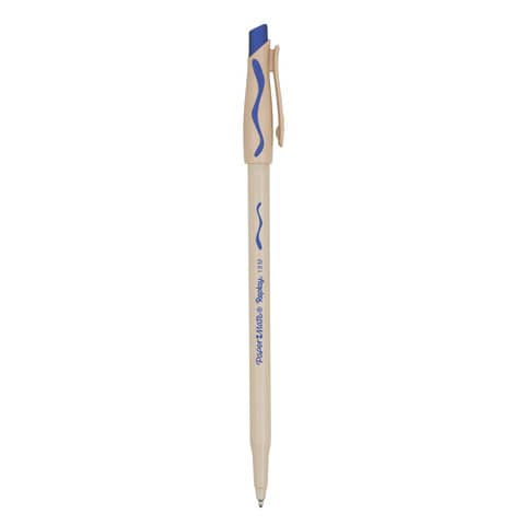 Penna a sfera stick Paper Mate Replay cancellabile M 1 mm blu