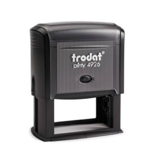 Timbro autoinchiostrante Trodat PRINTY 4926 in plastica 75x38 mm nero