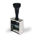 Timbro numeratore in metallo Reiner B6K Block metallo