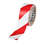 Nastro per segnaletica 3M in vinile 50,8 mm x 33 m rosso/bianco