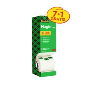 Nastro adesivo Scotch® Magic 810 19 mm x 33 m trasparente opaco Value Pack