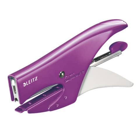 Stapler up to 15 sheets Leitz 5547 WOW metallic violet