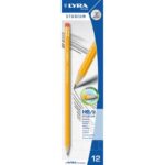 Matita con gomma LYRA Studium HB Medium