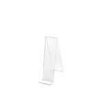Supporto per libri deflecto® in polimetilmetacrilato 5x11x14 cm