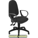 Sedia operativa girevole Unisit Team TMSY Eco smart - schiuma sagomata -