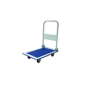 Carrello in metallo con maniglia pieghevole Viso 73x47,5x83 cm blu