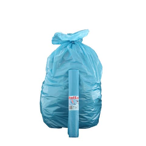 Sacchi Rolsac Quality 70x110 cm spessore 17 my - 97 l azzurro